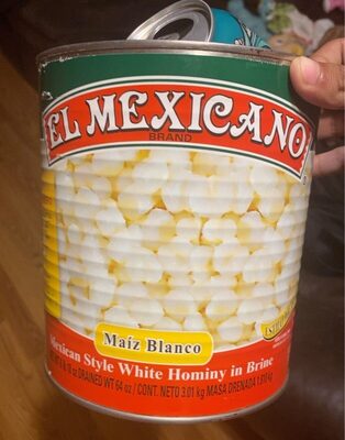 ENL. MAIZ POZOLERO EL MEXICANO 6/3 KG.
