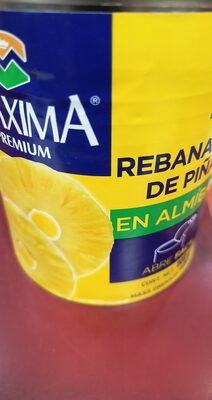 PIÑA REBANADAS MAXIMA 12/800 GR.
