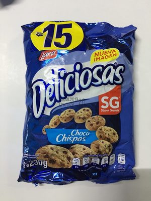 GALL. LARA DELICIOSAS CHOCO CHISPAS 230 GR.