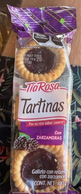 GALL. TIA ROSA TARTINAS ZARZAMORA 6 PZA 100 GR.