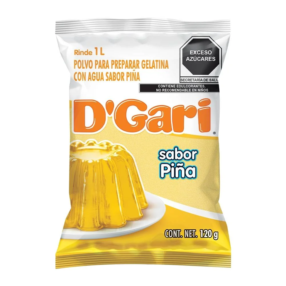 GELATINA GARI PIÑA 50/120 GR.