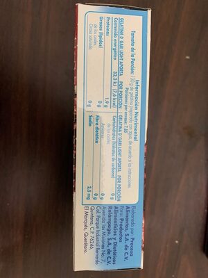 GELATINA GARI SIN AZUCAR JEREZ 24/20 GR.