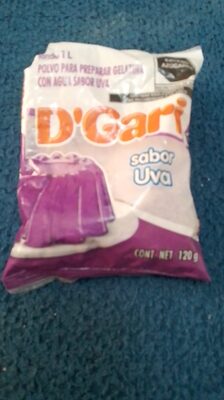 GELATINA GARI UVA 50/120 GR.