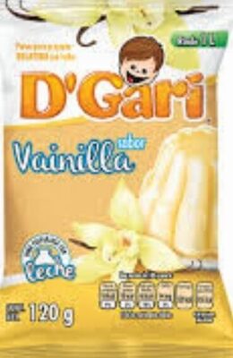 GELATINA GARI VAINILLA 50/120 GR.