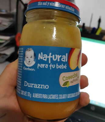 GERBER E3 DURAZNO 12/170 GR.