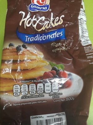 HARINA HOT CAKES GAMESA 10/800 GR.