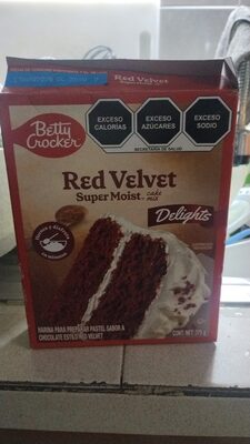 HARINA PASTEL BETTY C RED VELVET 12/375G