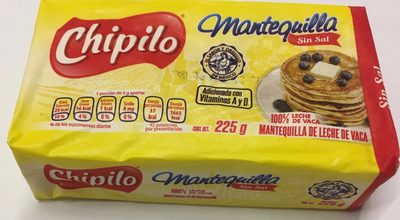 LACT. MANTEQUILLA CHIPILO 225 GR.