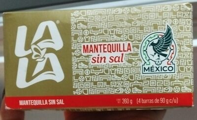 LACT. MANTEQUILLA LALA ENTERA 4/90 GR.