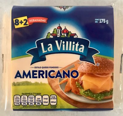 LACT. QUESO AMARILLO LA VILLITA 10 REB