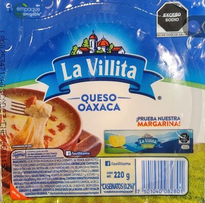 LACT. QUESO OAXACA LA VILLITA 200 GR.