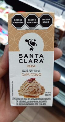 LECHE SANTA CLARA CAPUCCINO 180 ML.