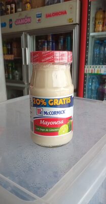MAYONESA MCCORMICK  24/ 190 GR.