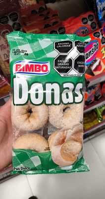 PAN BIMBO DONAS 6 PZAS.