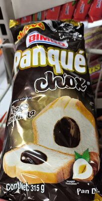 PAN BIMBO PANQUE CHOCO AVELLANA 315 GR.