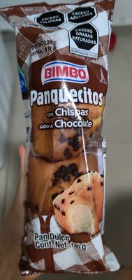 PAN BIMBO PANQUECITOS C/CHOCOLATE 2 PZAS