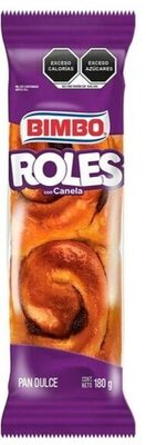 PAN BIMBO ROLES CON CANELA 180 GR.