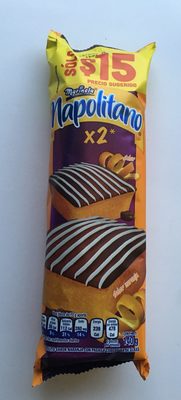 PAN MARINELA NAPOLITANO X2 140 GR.