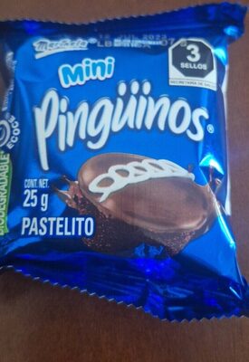 PAN MARINELA PINGUINOS MINI 25 GR.