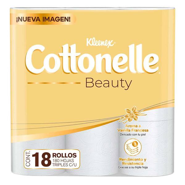 PAPEL HIG. COTTONELLE BEAUTY 18 PZAS.