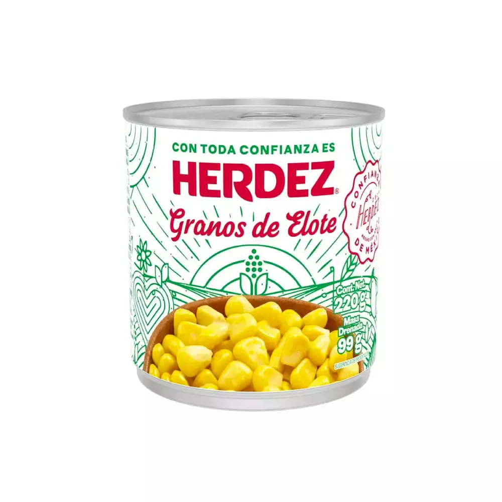ELOTE DORADO EN GRANOS HERDEZ 220GR 