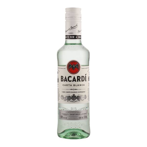 RON BACARDI BLANCO 375 ML.