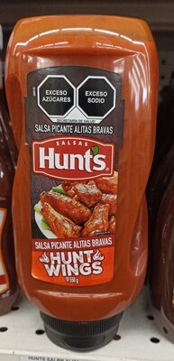 SALSA HUNTS WINGS ALITAS BRAVAS 12/550 GR.