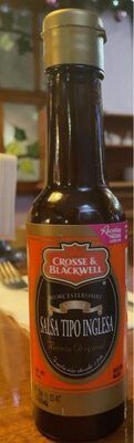 SALSA INGLESA CROSSE & BLACKWELL 12/145 ML.