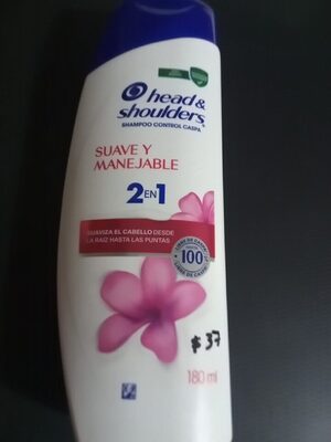 SHAM. H&S SUAVE Y MANEJABLE 180 ML.