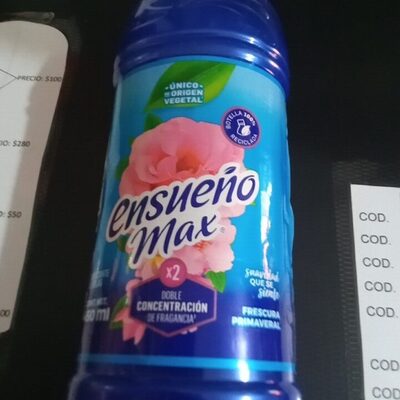 SUAV. ENSUEÑO MAX FRESCURA PRIMAVERAL 12/450 ML.