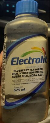 SUERO ELECTROLIT MORA AZUL 12/625 ML.