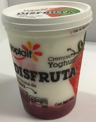 YOG. YOPLAIT DISFRUTA TROZOS DE FRESA 442 GR.