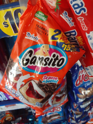 PAN GANSITO PAQUETE 2 PZA 100 GR.