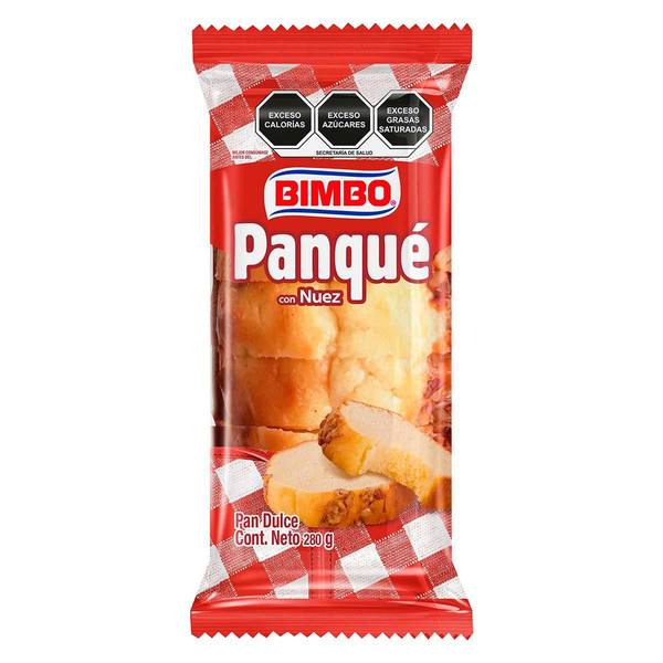 PAN BIMBO MINI PANQUE NUEZ 70GR.