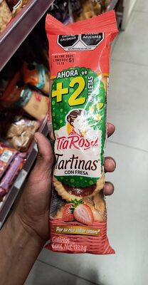 GALL. TIA ROSA TARTINAS FRESA 8 PZA.