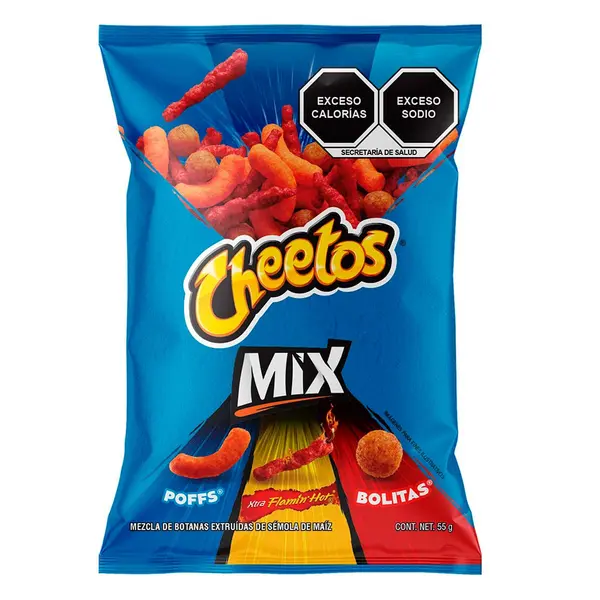 BOT. SABRITAS CHEETOS MIX 41 GR.