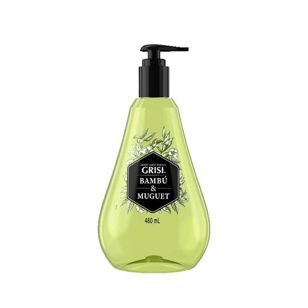 JABON LIQ P/MANOS GRISI BAMBU 480 ML.