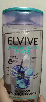 SHAM. ELVIVE HIALURONICO PURE 370 ML.