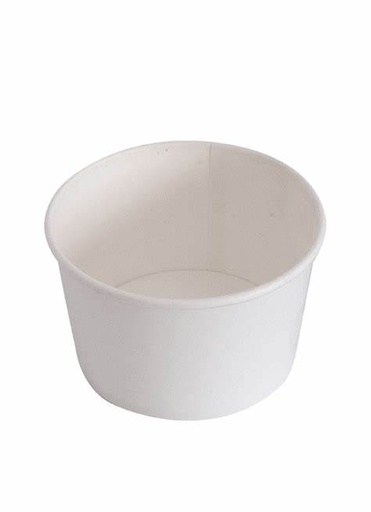ENVASE DE PAPEL BLANCO DE 8 OZ (VS508) PIEZA