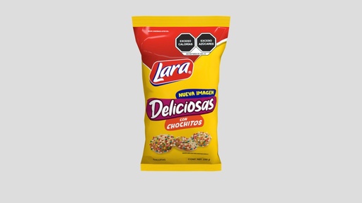 [0001717] GALLETAS LARA DELICIOSAS CON CHOCHITOS 230GR