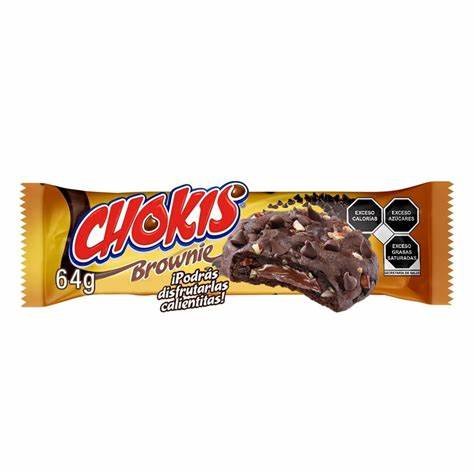 [0001743]  GALLETA CHOKIS BROWNIE SABOR CHOCONUEZ 64G