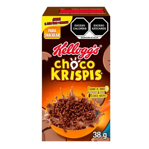 [0001767] CEREAL CHOCO KRISPIS KELLOGG´S 38G