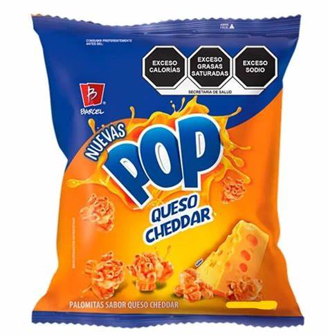 [0001981] PALOMITAS POP QUESO CHEDAR 45G