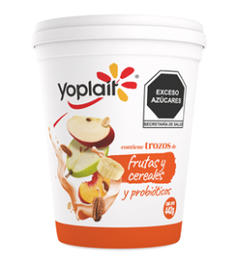 [0002838] YOGHURT YOPLAIT CON TROZOS DE FRUTAS Y CEREALES 442G