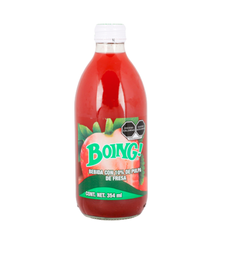 [0001163] BOING SABOR FRESA VIDRIO 354ML