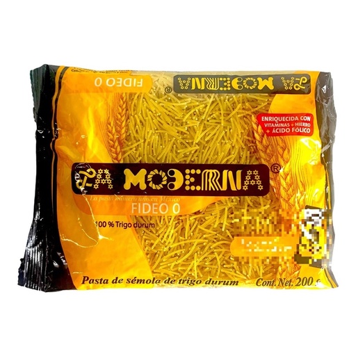 [0000111] SOPA PASTA MODERNA FIDEO 0 200GR 