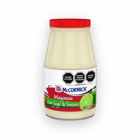 [0002871] MAYONESA McCORMICK 390GR (16)