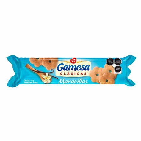 [0000961] GALLETA MARAVILLAS SABOR VAINILLA 125G