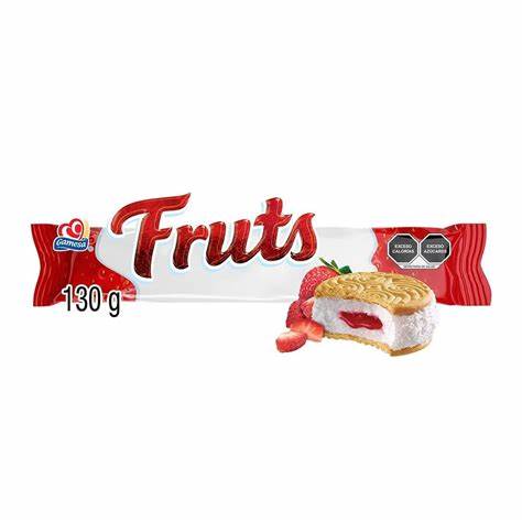 [0001957] GALLETAS FRUTS SANDWICH CON MALVAVISCO RELLENO DE FRESA 130G