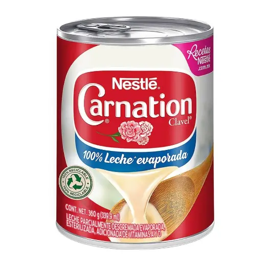 [0002356] LECHE EVAPORADA CARNATION CLAVEL 360ML 